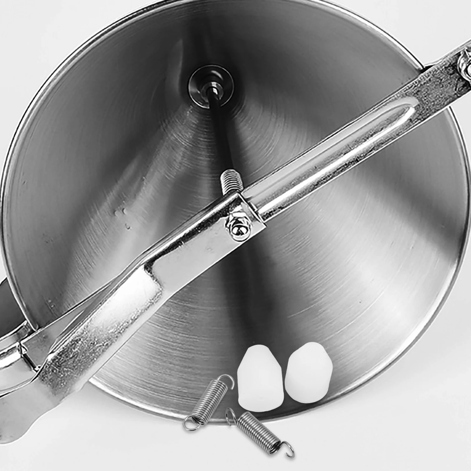

1Set Fine Craftsmanship Funnel Spring Stainless Steel for Pancake Dispenser Batter Funnel Repairing Octopus Ball Maker Baking