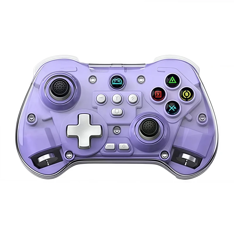 Z01x Controller da gioco Full Hall Joystick Trigger Wireless Tre modalità di connessione Rilevamento delle vibrazioni Multi piattaforma universale