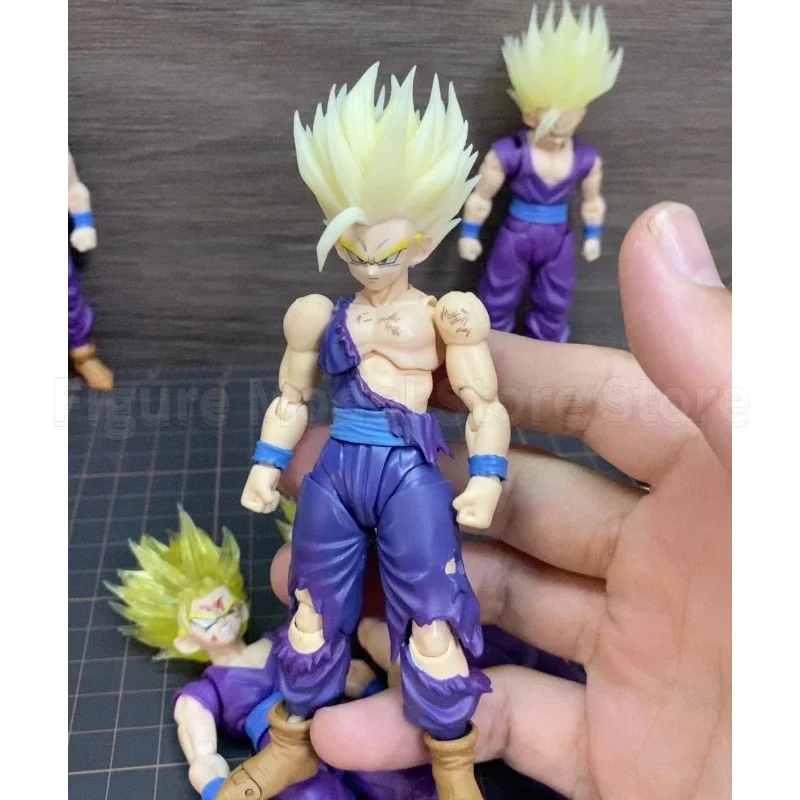 In Stock Tigery 2.0 Dragon Ball SHF Super Saiya SSJ2 Gohan Heads Accessories Anime Action Figures Toys Models Collection