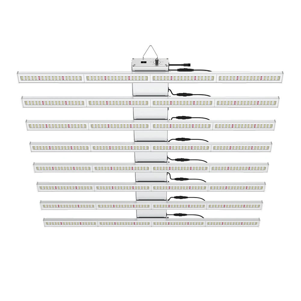تركيبات الدفيئة الزراعة المائية نظام المزرعة العمودية 600 واط 1000 واط مخصص الفراولة قطاع الفطر Uv 1000 واط Ip65 Led تنمو ضوء #5