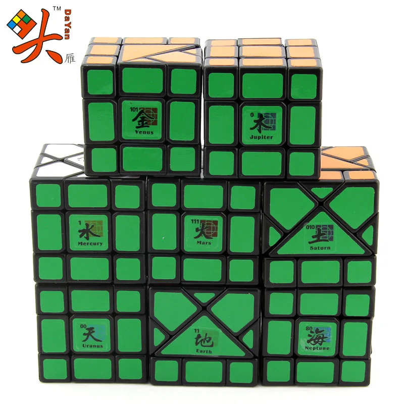 

Limited Edition for Collection Dayan&MF8 Bermuda Triangle Three-Order Eight Planets Irregular Shapes High-difficulty Cube Puzzle