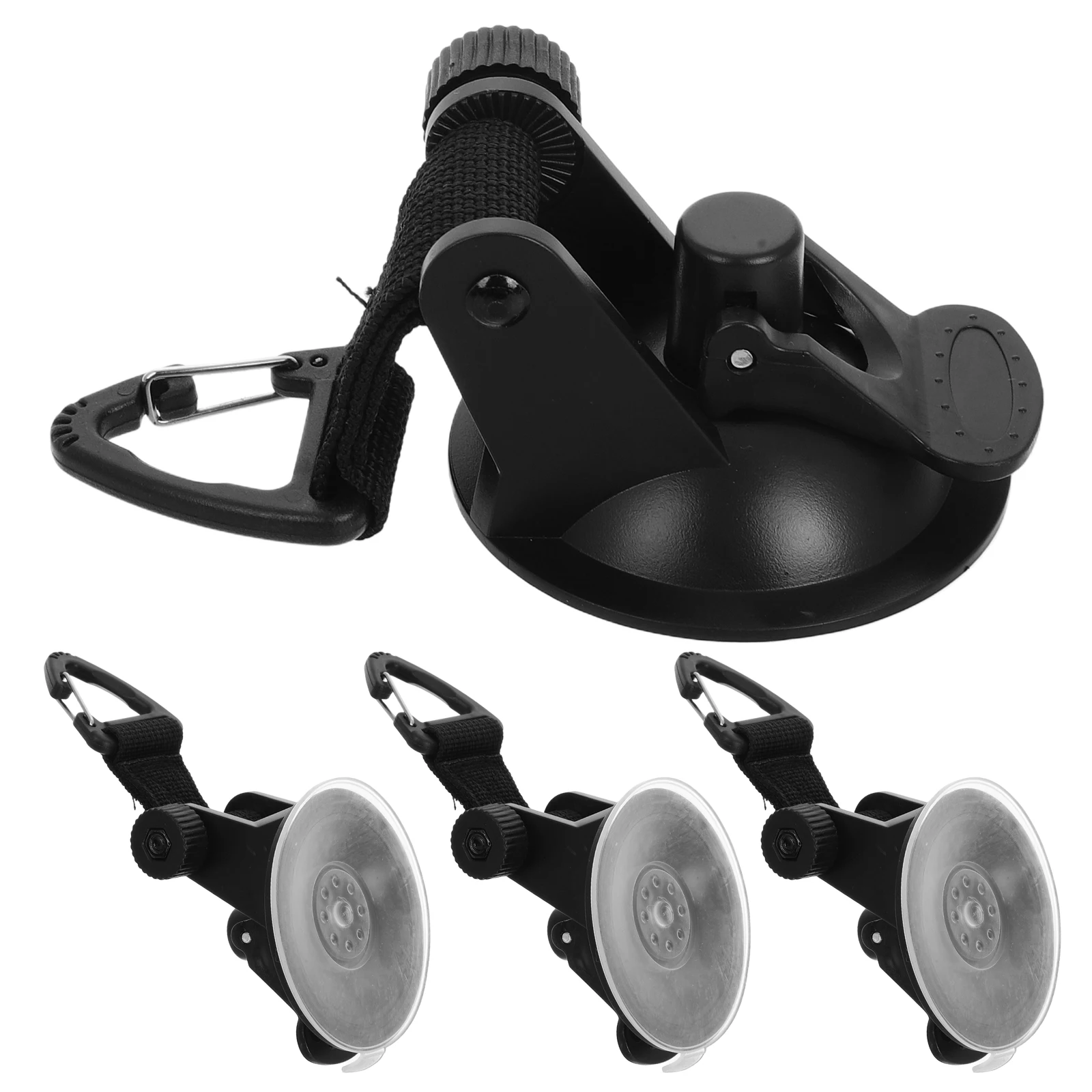 

4 pcs Car Cup Hook Portable Strong Abs Tie Down Camping Outdoor Large Hooks Plastic Waterproof RV Awning Storage
