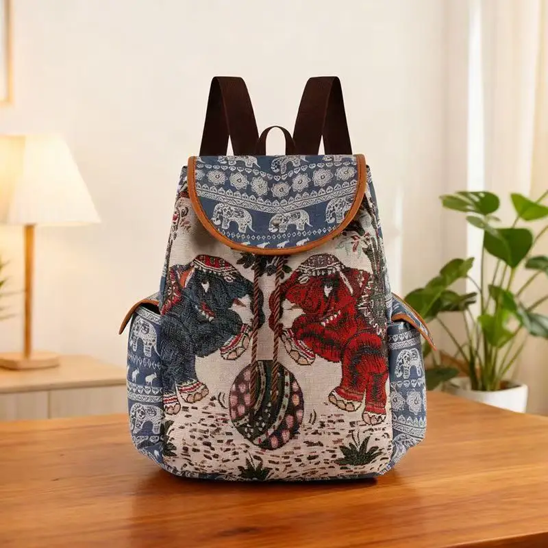 nova-mochila-feminina-estilo-Etnico-2026-casual-xadrez-retro-com-cordao-bolsa-escolar-feminina-de-grande-capacidade-bolsa-saco-com-cordao