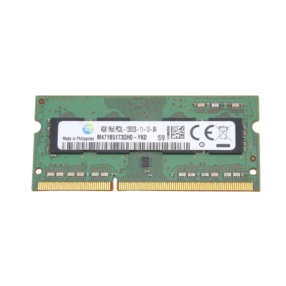 DDR3 4GB Laptop RAM Memory 1600Mhz PC3 12800 1RX8 1.35V 8 IC SODIMM Memory Only for Intel