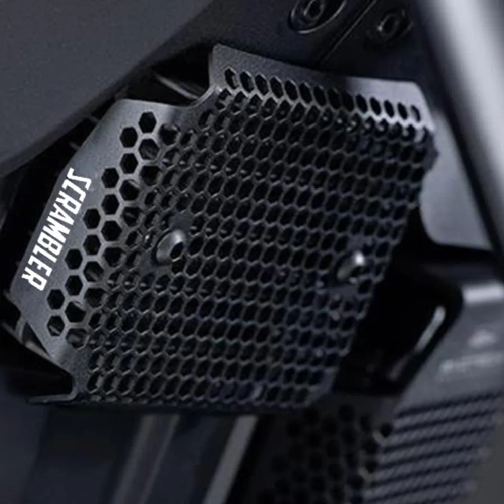 Motorcycle Rectifier Guard Oil Cooler Guard Grille Protection For Ducati Scrambler 2015 2016 2017 2018 2019 2020 2021 2022 2023