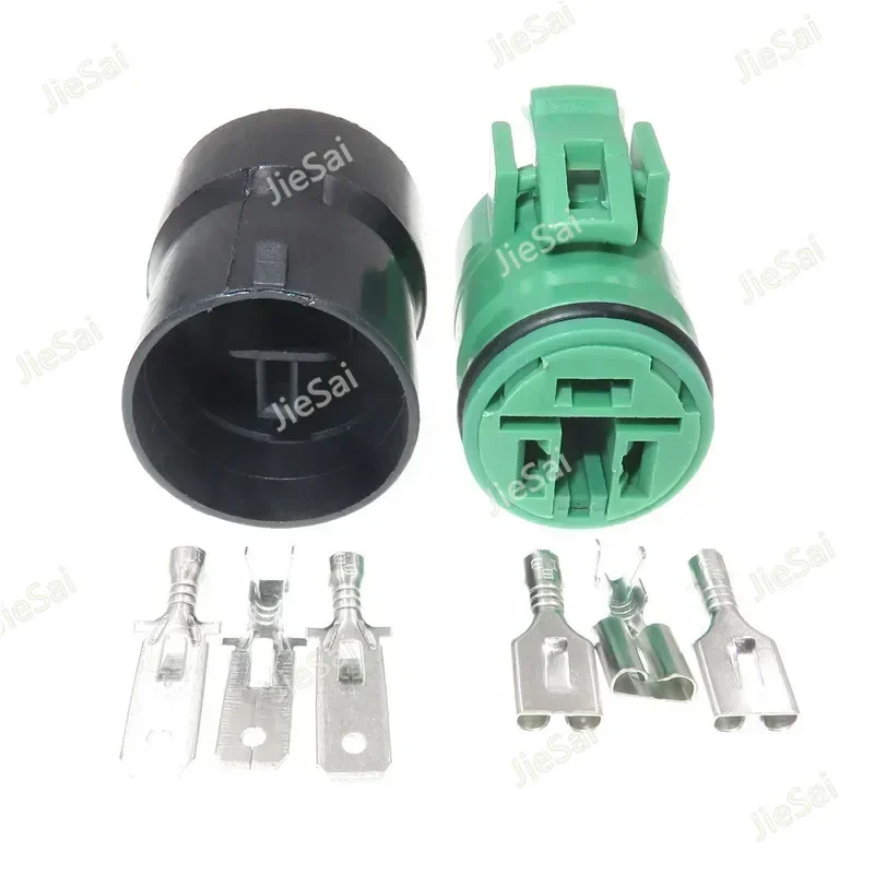 3 Pin 90980-10341 90980-11491 Round Alternator Plug Waterproof Wiring Harness Female Male Connector For Mitsubishi