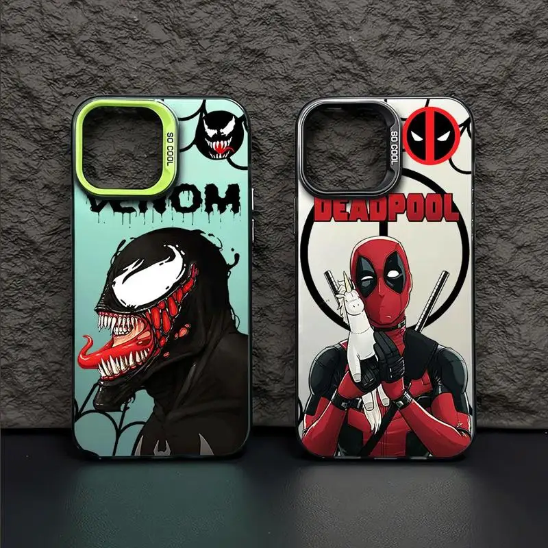 Marvel Venom Phone Case for Realme 11 Pro 12 8i 9i 10 10 Pro 4G 5G C15 C20 C21 C21Y C31 C35 C53 C55 Soft Cover