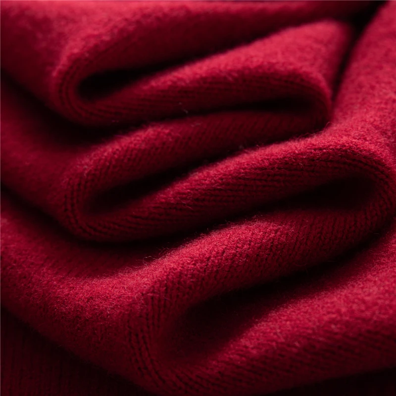 Cardigan con cerniera da uomo autunno inverno maglione di lana merino 100% collo finto spesso cappotto di cashmere a maniche lunghe abbigliamento casual coreano