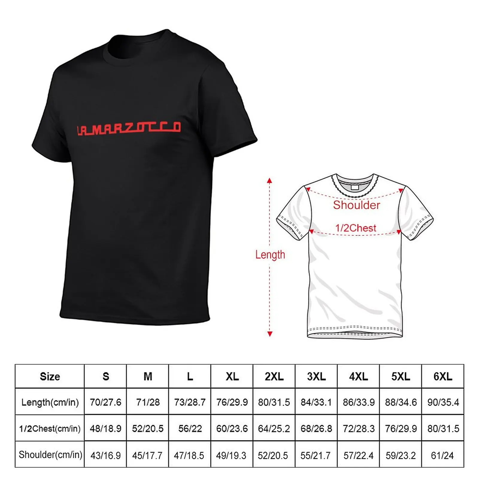 LA MARZOCCO brand coffee machine T-Shirt summer tops anime clothes vintage mens white t shirts