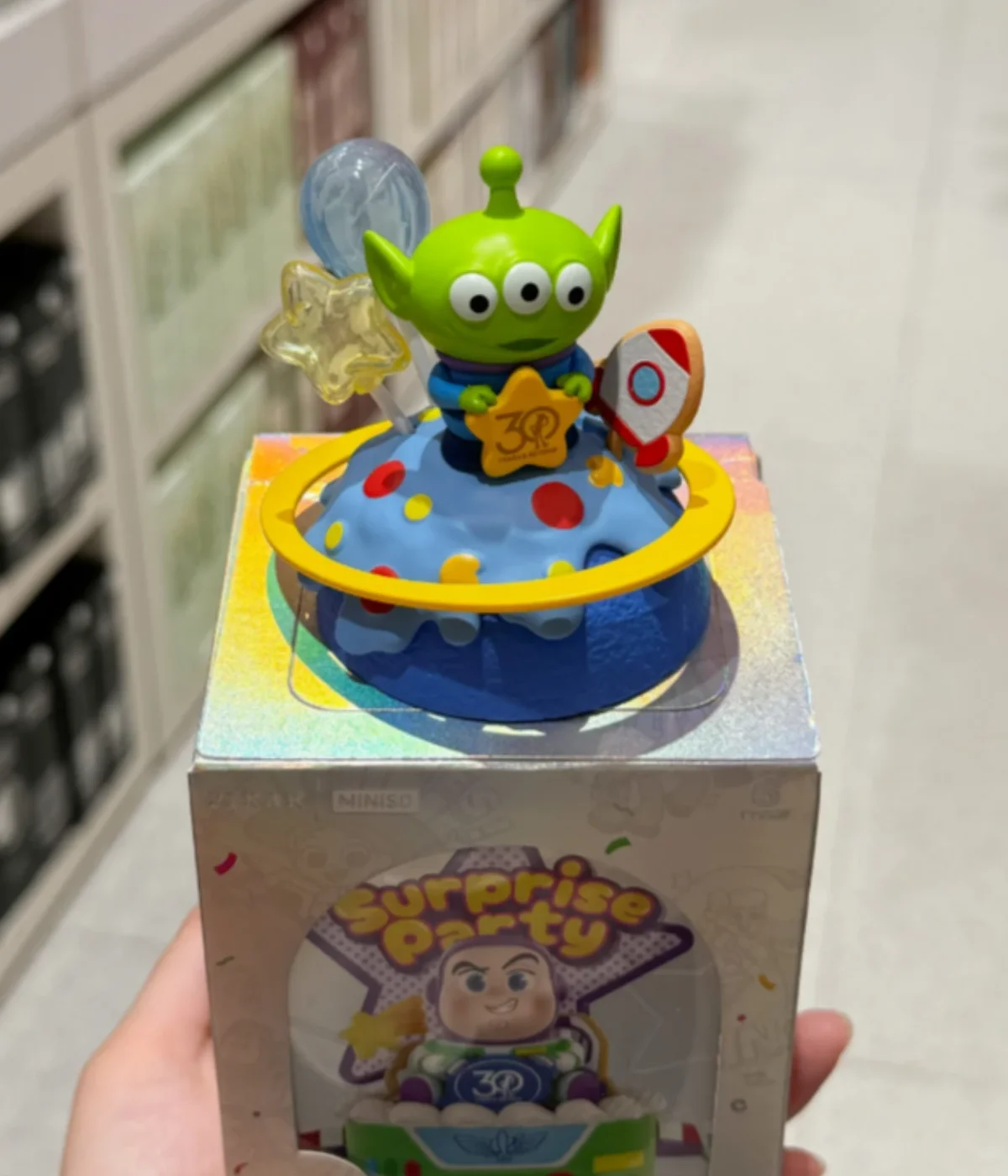 

Toy Story Surprise Party Series Blind Box Collectible Figure Woody Jessie Toy Gift Trendy Display Figurine For Toy Collectors