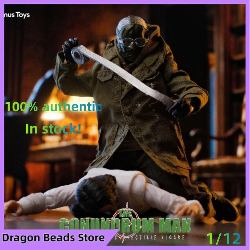 

In Stock! Liu Chi Alley Studio Venus Toys SS003 Mysterious Man Riddler 1/12 Movable Figure Figure Soldier Model Gift Collection