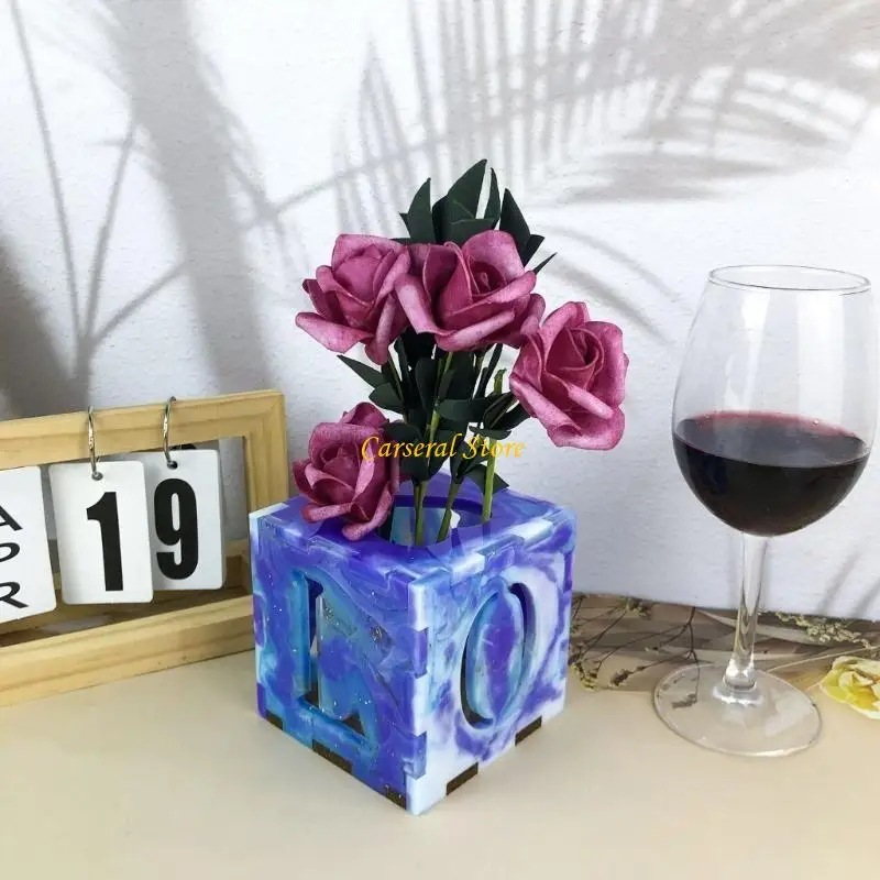 

M4YF Гибкая силиконовая коробка для формы формы ручной работы ручной работы для хранения контейнера для хранения