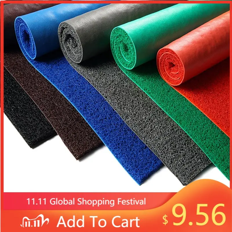

PVC Coil Cushion Mat Carpet Rolls with Firm or Foam Backing
