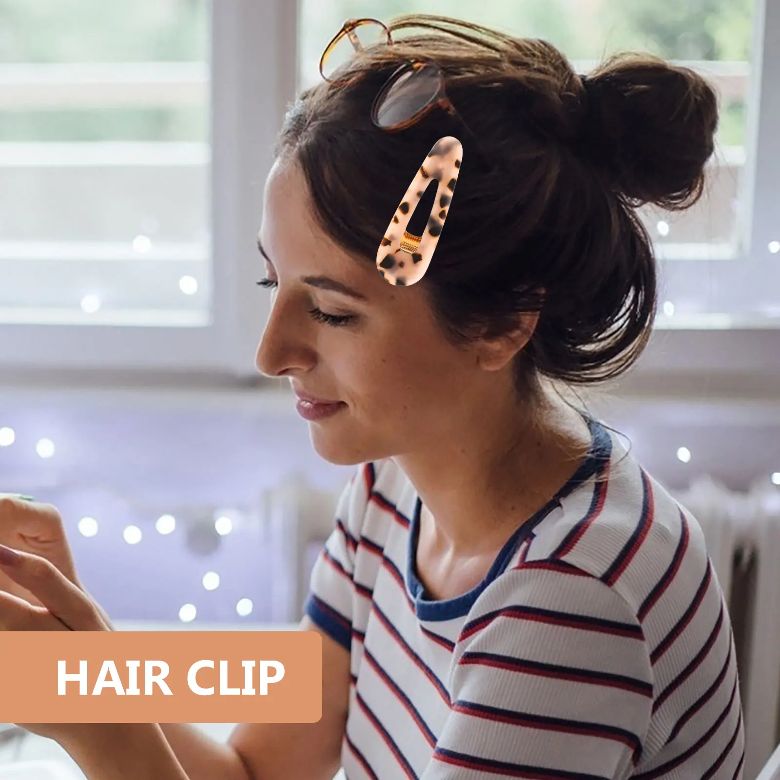 

3pcs Hair Clips Women Durable Material Bobby Pins Hairstyle Decorations Hair Side Clips Hairpin Accessories Girls