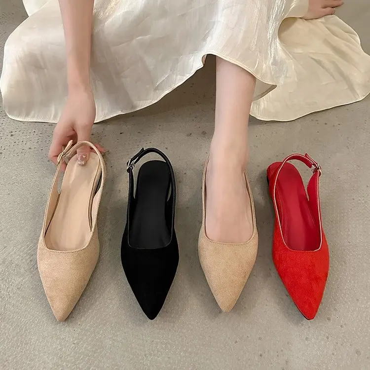 Damenschuhe 2024, neue Pumps, Damen-High-Heels, klassische Mode, sexy Kleid, Pumps, Damen, spitze Zehen, einfarbige Schuhe, Damen