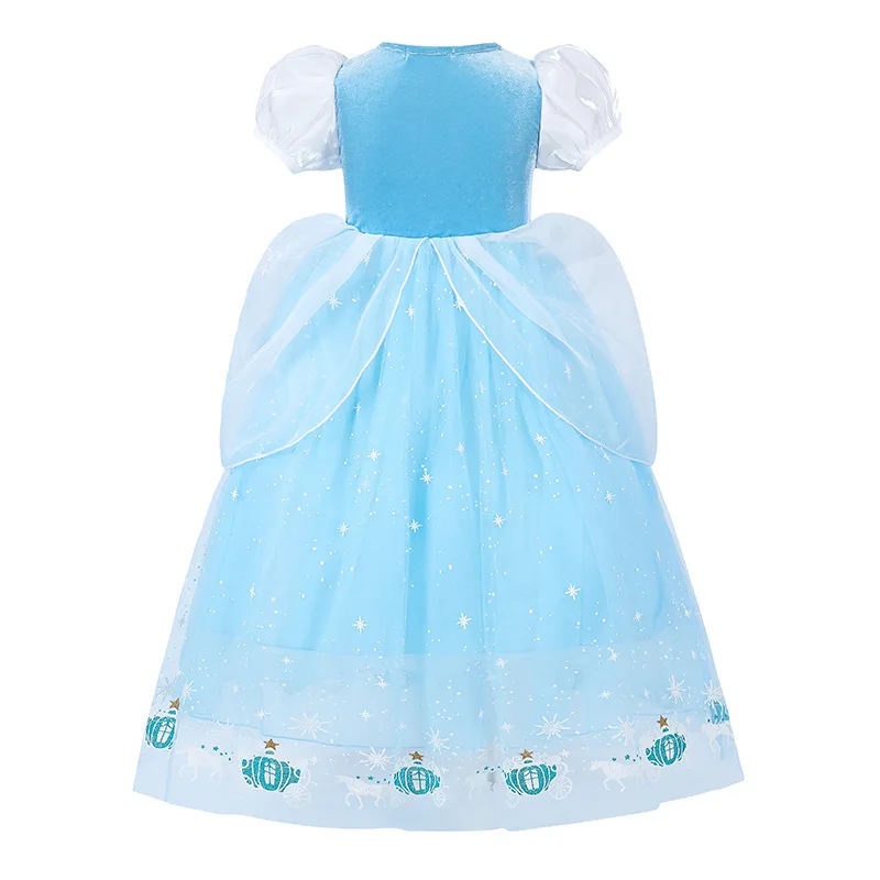 ชุดเจ้าหญิงซินเดอเรลล่าข้ามพรมแดน, งานเต้นรำเด็กผู้หญิง, ชุดเดรสฟูฟ่อง, ชุดเดรสเด็กหญิง, ชุดฮาโลวีน, เดรสเจ้าหญิงตาข่าย