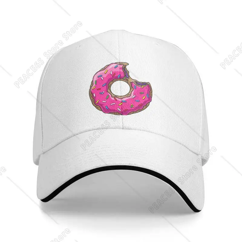 

Fashion Donut Baseball Cap For Men Women Custom Adjustable Adult Doughnut Dad Hat Outdoor One Size