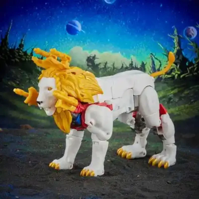 Original box Transformer G-V White Lion Optimus Prime MD-005 Animation figurines Promotional items anime character robot statue