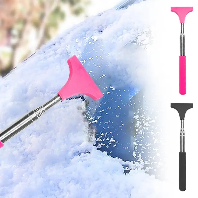 Universal Car Snow Shovel, Ice Scraper Winters, Ferramenta De Descongelamento Do Pára-brisa, Remoção De Neve De Vidro, Ferramentas De Limpador, Auto Acessórios