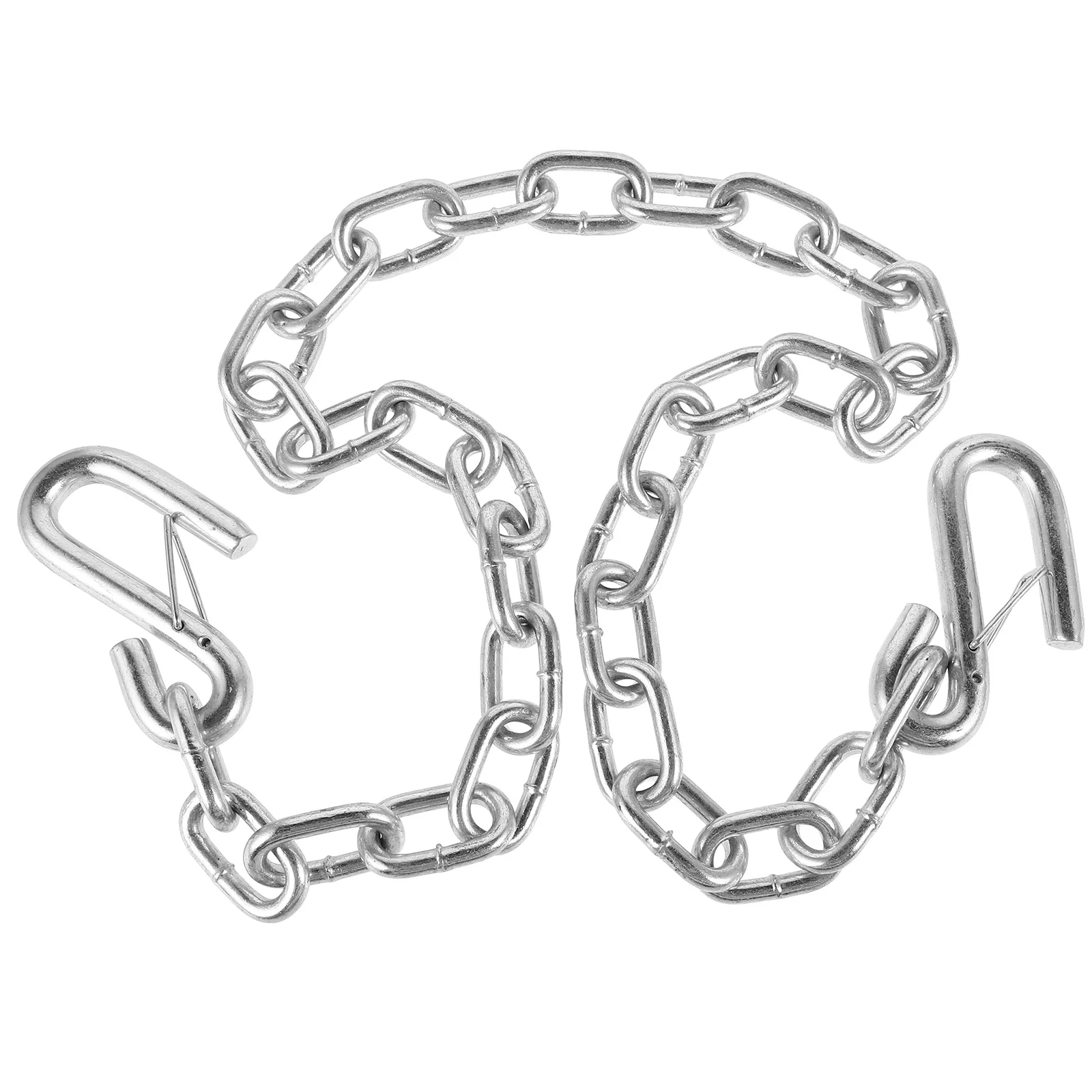 

Trailer Safety Chain Boat Winch Strap Hook Anti-off Alloy Chains Towing Durable Reliable Replacement Parts Accessories