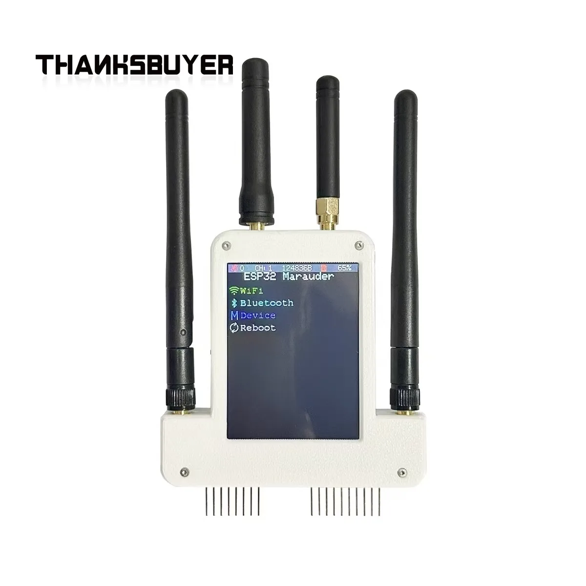 

Для внешнего модуля Flipper Zero 4 в 1 433 МГц ESP32S2 GPS с 2,8-дюймовым экраном для анализа сигнала/даты