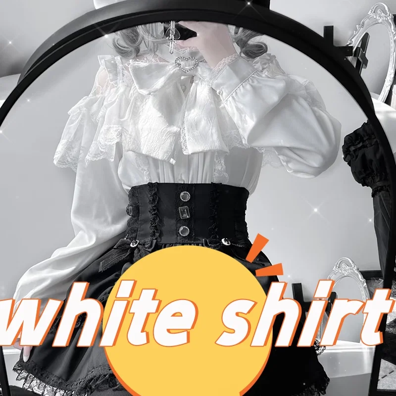 Long white shirt