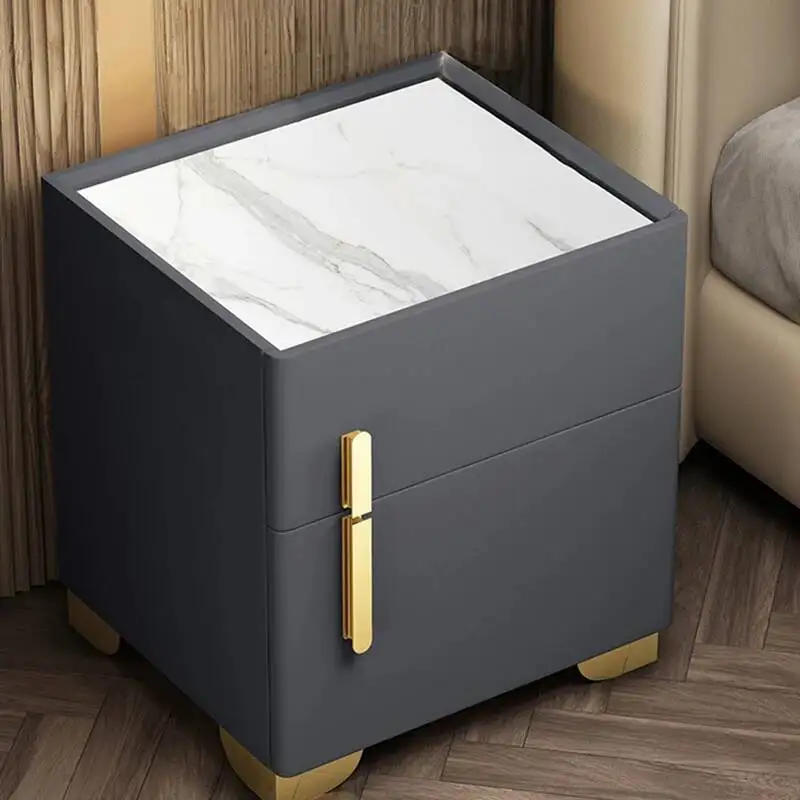 

Living Luxury Modern Bedside Table Bedroom Nordic Room Home Bedside Table Tall Storage Table De Chevet Furniture Decoration