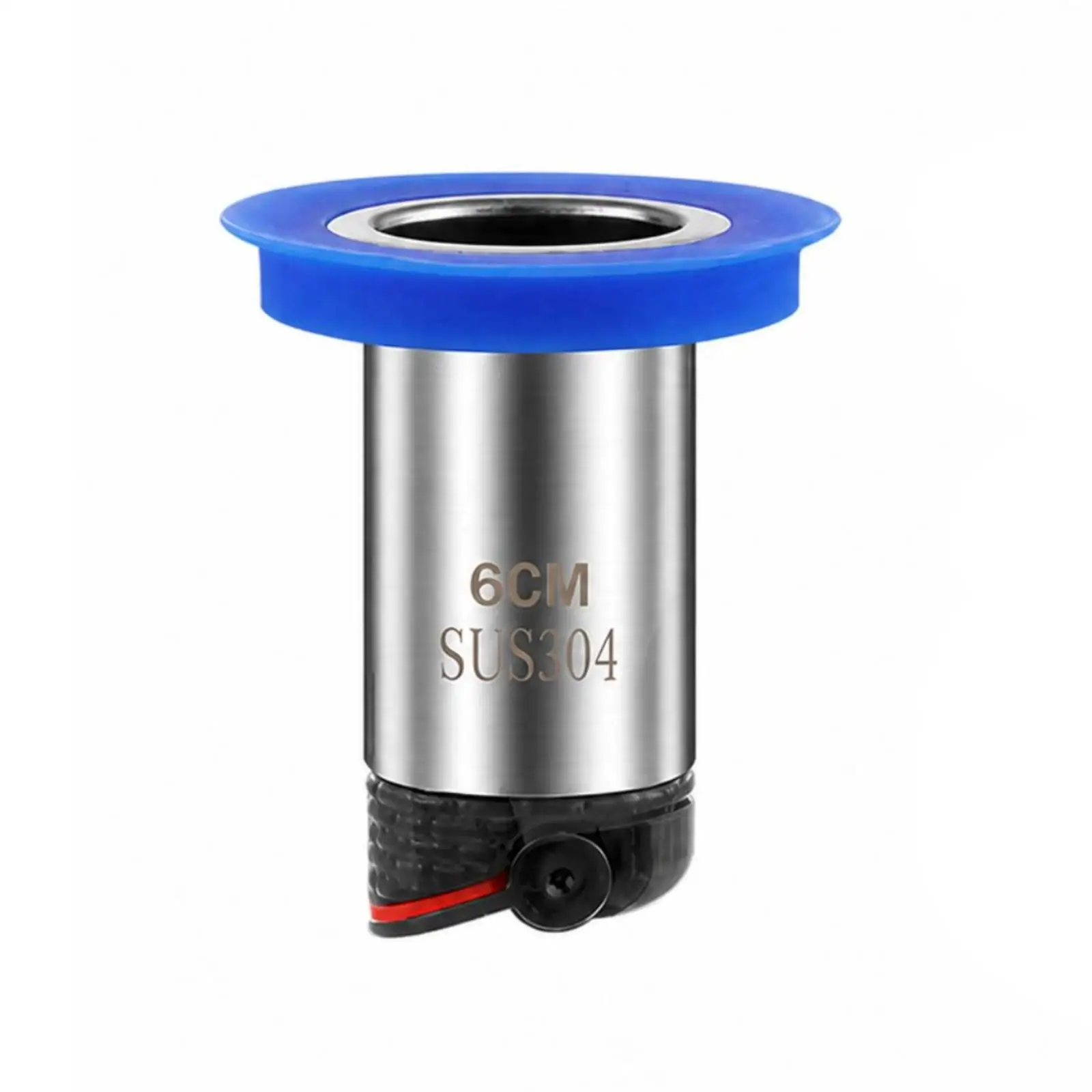 Bathroom Floor Drain Core Rust-Resistant Stainless Steel Drain Core with Sealing Flange Leak-Proof