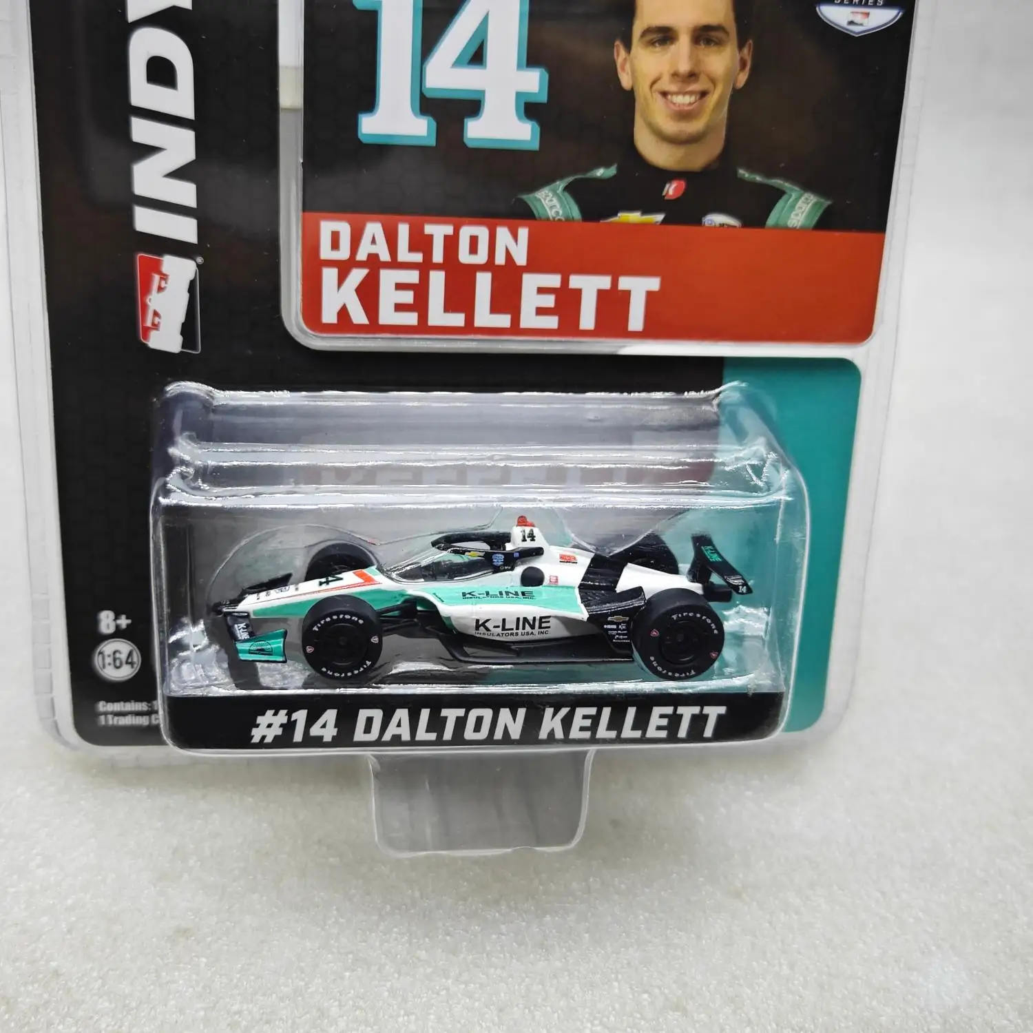 

GreenLight 1:64 2020 NTT IndyCar Series-#14 Dalton Kellett Alloy Car Model Die-casting Mini Car Children's Toy Gift