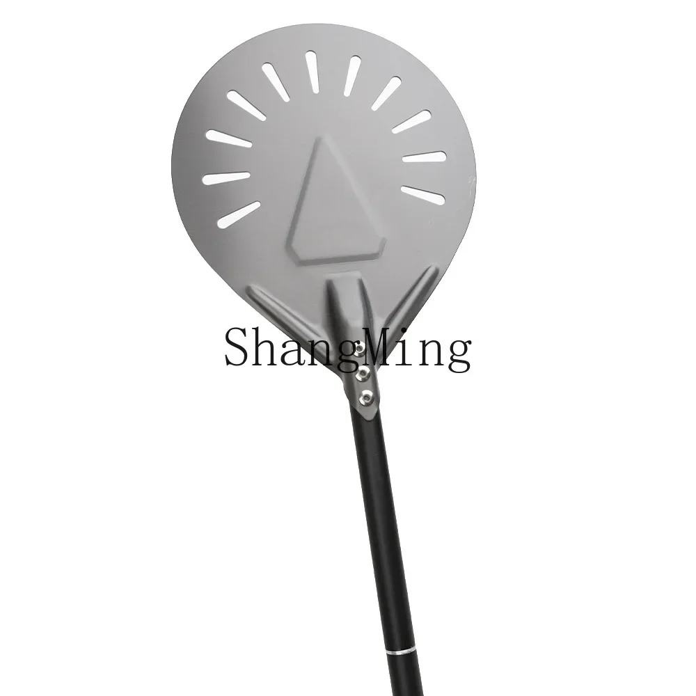 CLL Punching Round Pizza Shovel Alloy Handle Short Handle Long Handle Universal Pizza Transfer Shovel Flip Shovel
