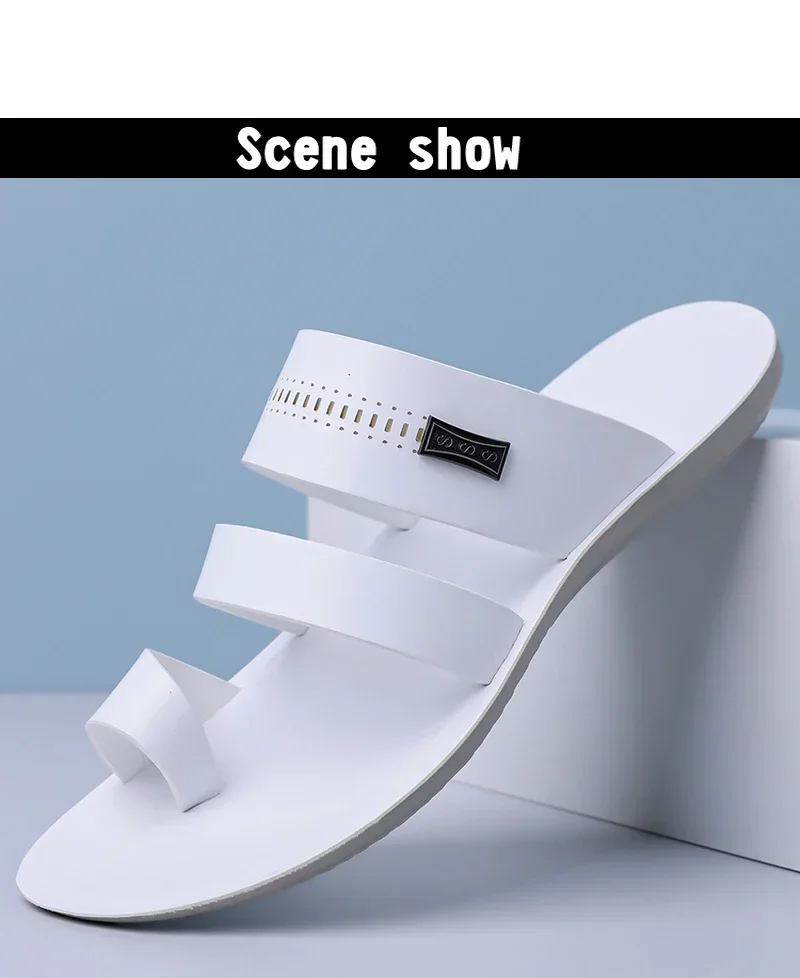 Herren-Sommer-Slides, bequeme, atmungsaktive, weiche Sohle, rutschfeste, verschleißfeste Sandalen für Outdoor, Autofahren und Strand-5123 – Detail 11