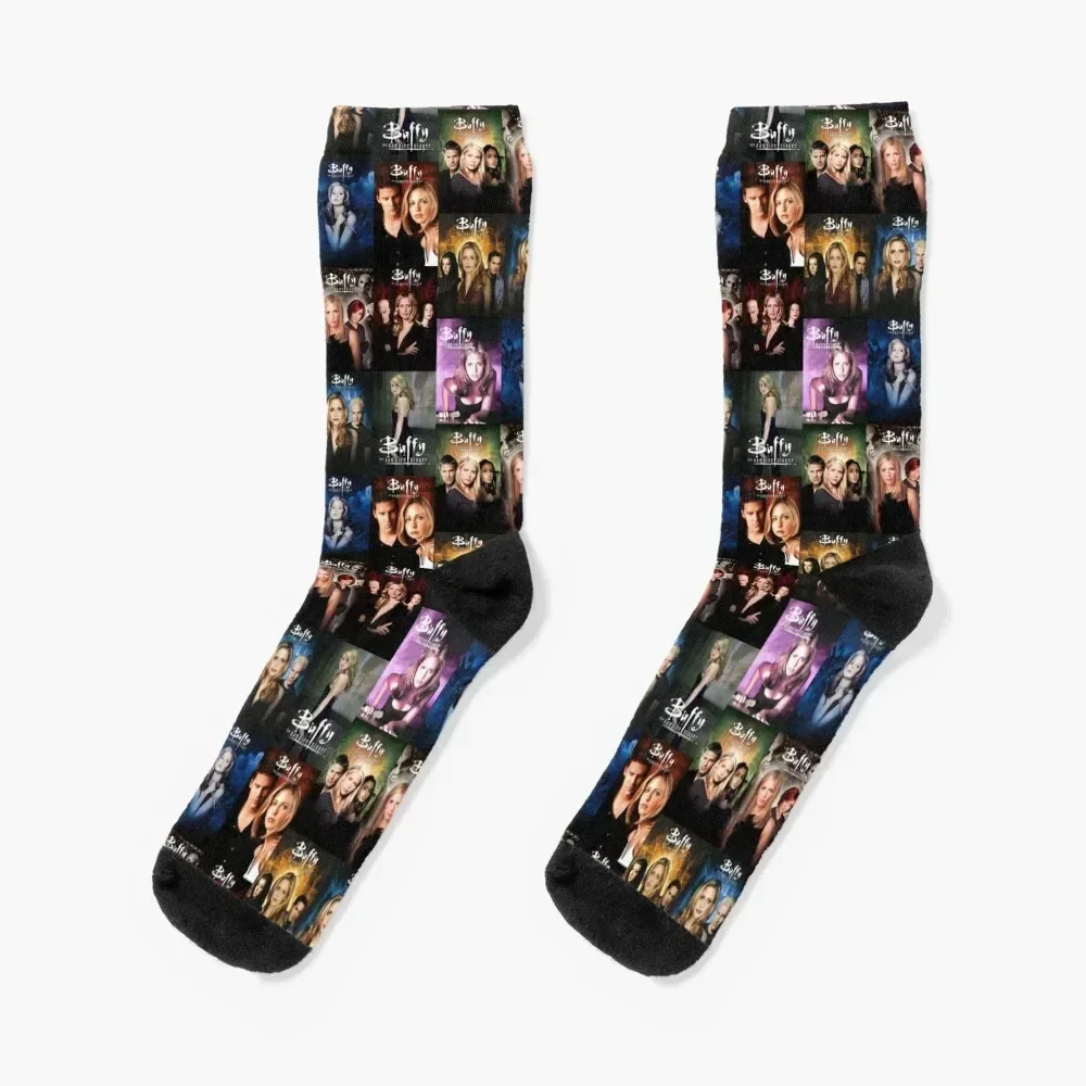 BUFFY MIX SEASONS Socks Novelties FASHION hockey hip hop Socks Female Men's