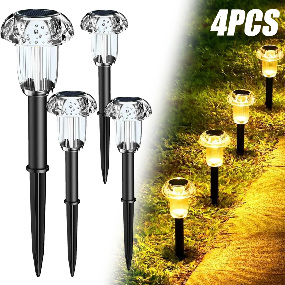 4Pcs Solar Lamp Lig… - image