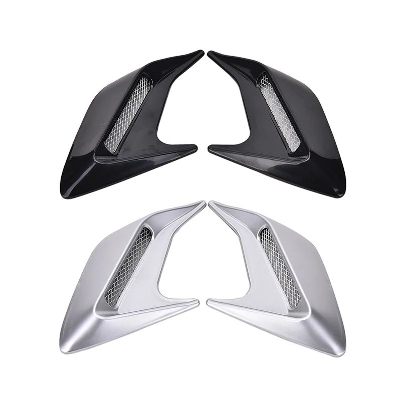 2pcs Car Auto Side Vent Air Flow Fender Intake Sticker Car Simulation Side Vents Decorative for Kia