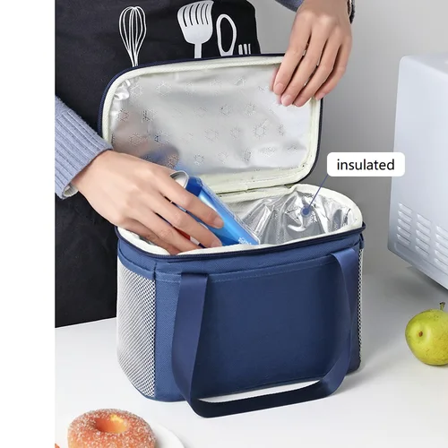 피크닉 가방 절연 남자 도시락 파우치, 대형 방수 보온 식품 쿨러 가방, 캠핑 제품 