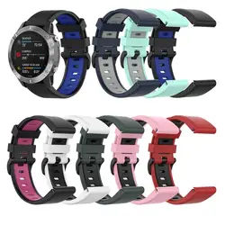 Quick fit Watch Band Strap for Garmin Fenix 6X Pro Watch Silicone Easyfit Wrist Band For Fenix 6S 6Pro 5S 22 26MM Watch Strap