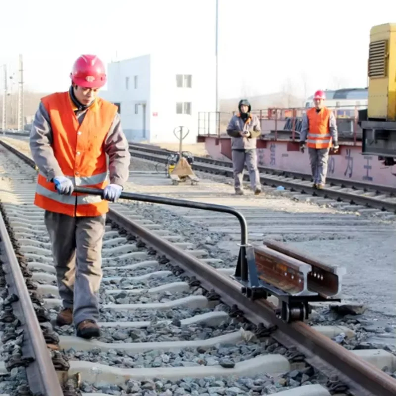 Flexible Reliable High Quality Rail Trolley Transport Tools Used In Railway Track Monorail Carrier