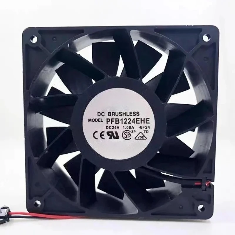 Brand New Original PFB1224EHE DC 24V 1.08A 120X120X38Mm 3-Wire Cooling Fan Fast Delivery