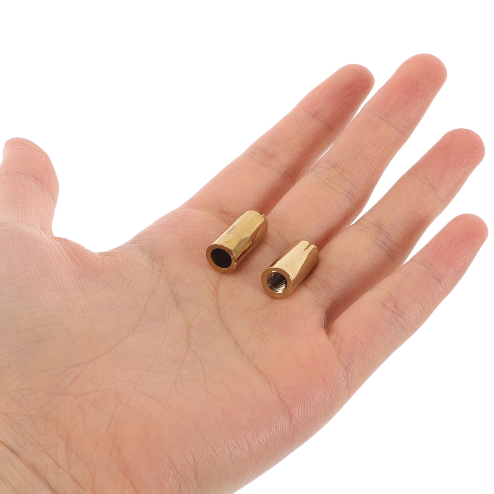 2 pz Feng Shui Dowsing Rod Parti In Metallo Frontale Estremità Spine di Precisione Per Acqua Tesoro Individuazione Divinazione Accessori Novità