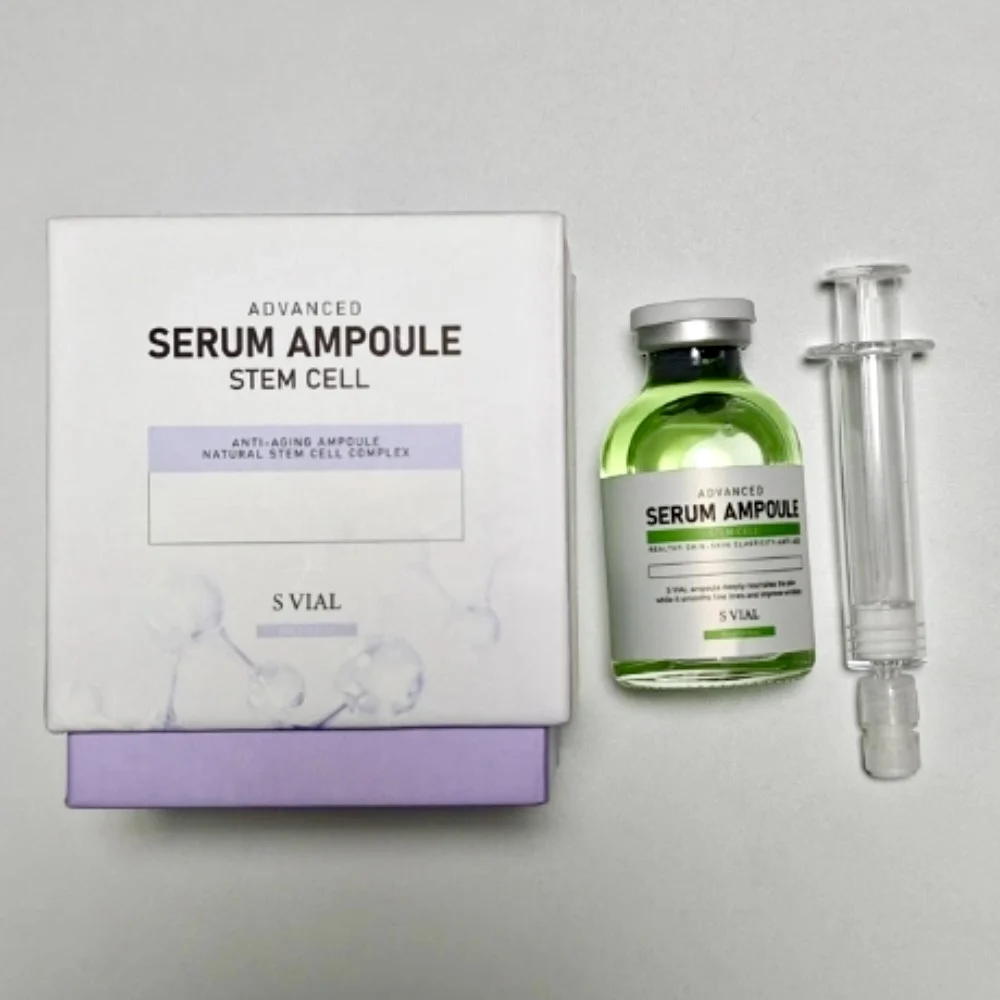 Ampolla SC-Control con Esencia de Células Madre, Nutre, Reduce Líneas Finas y Arrugas, Mejora la Elasticidad, Blanqueamiento Coreano, Ampolla de Suero Avanzado