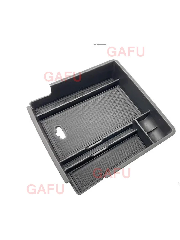 For Kia sportage R 2018-2022 Car Central Console Armrest Storage Box Interior Stowing Tray Stowing Compartment Accessories