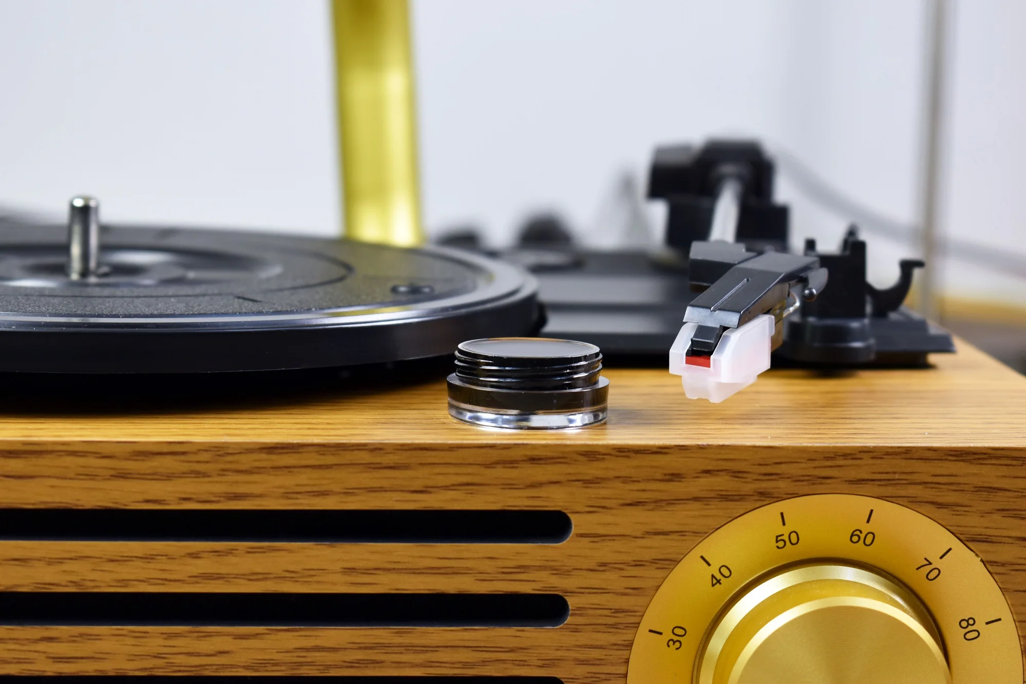 Stylus Self-Adhesive Gel Victrola Stylus ฝุ่น Buster Gramophone Stylus Ceaner LP ไวนิลเข็มทำความสะอาดเจล