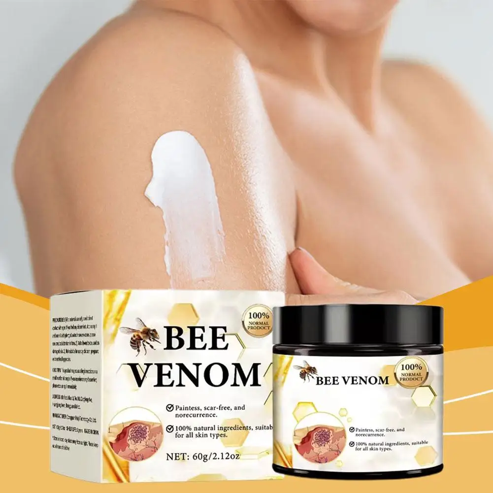 Professional Bee Repair Cream, Creme de Tratamento de Abelha, Todas as Partes do Corpo, 60g, Novo