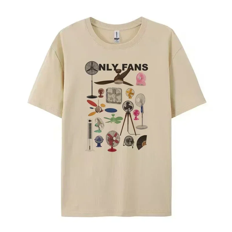 Only Fans Funny T-Shirts Plus Size Women Vintage Fashion Streetwear Graphic Shirt Short Sleeve Humor Tees Y2k Aesthetic Clothes