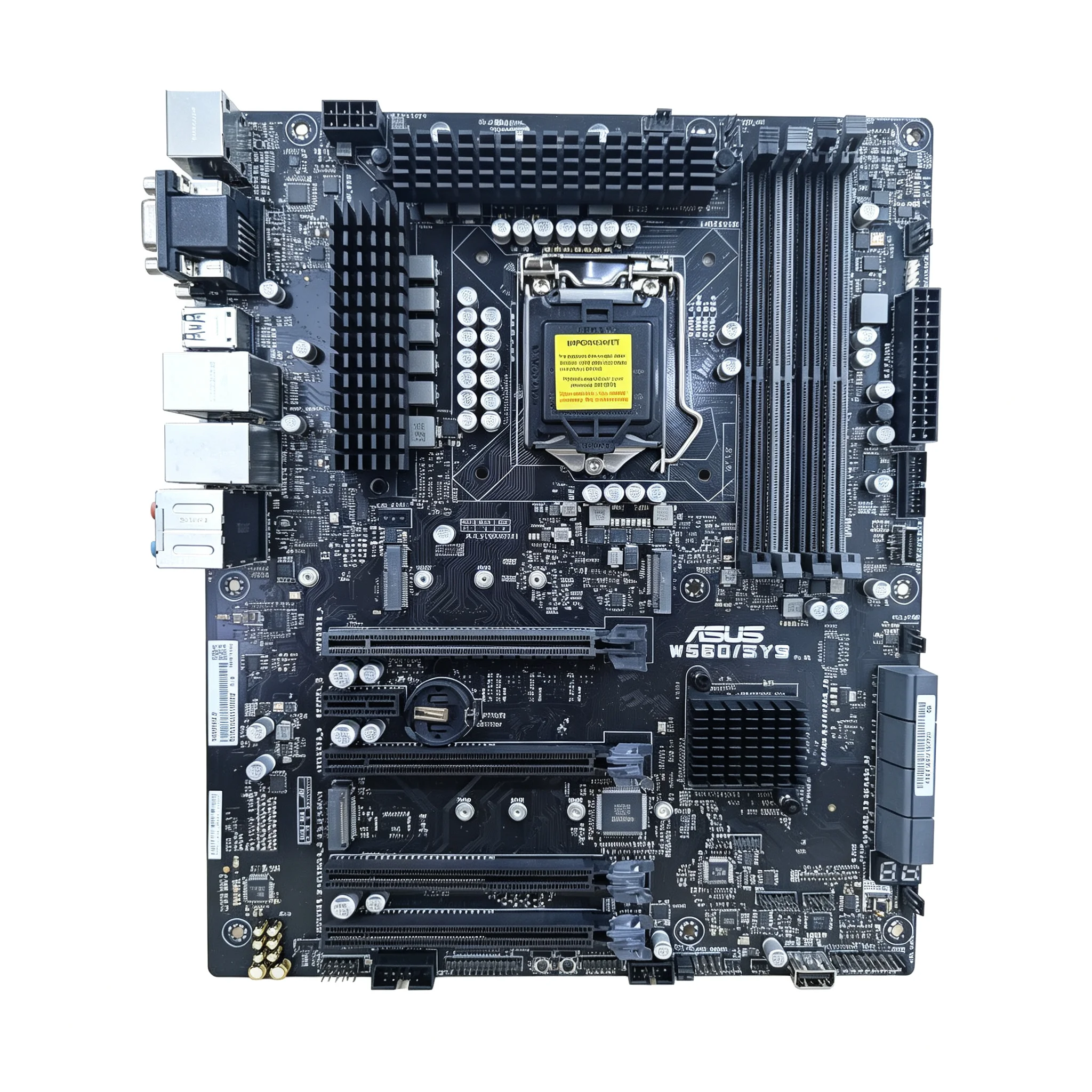 ASUS W580/SYS Motherboard LGA1200 Intel W580 4×DDR4 M.2 128GB Support Support Core I3-10100F I5-10400F I3-10100F CPU