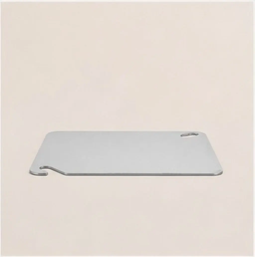 4Pcs 4 Inch Metal Electrical Box Cover Plate Flat Blank Junction Box Cover Plate for DIY Labeling Weatherproof Electrical Panel
