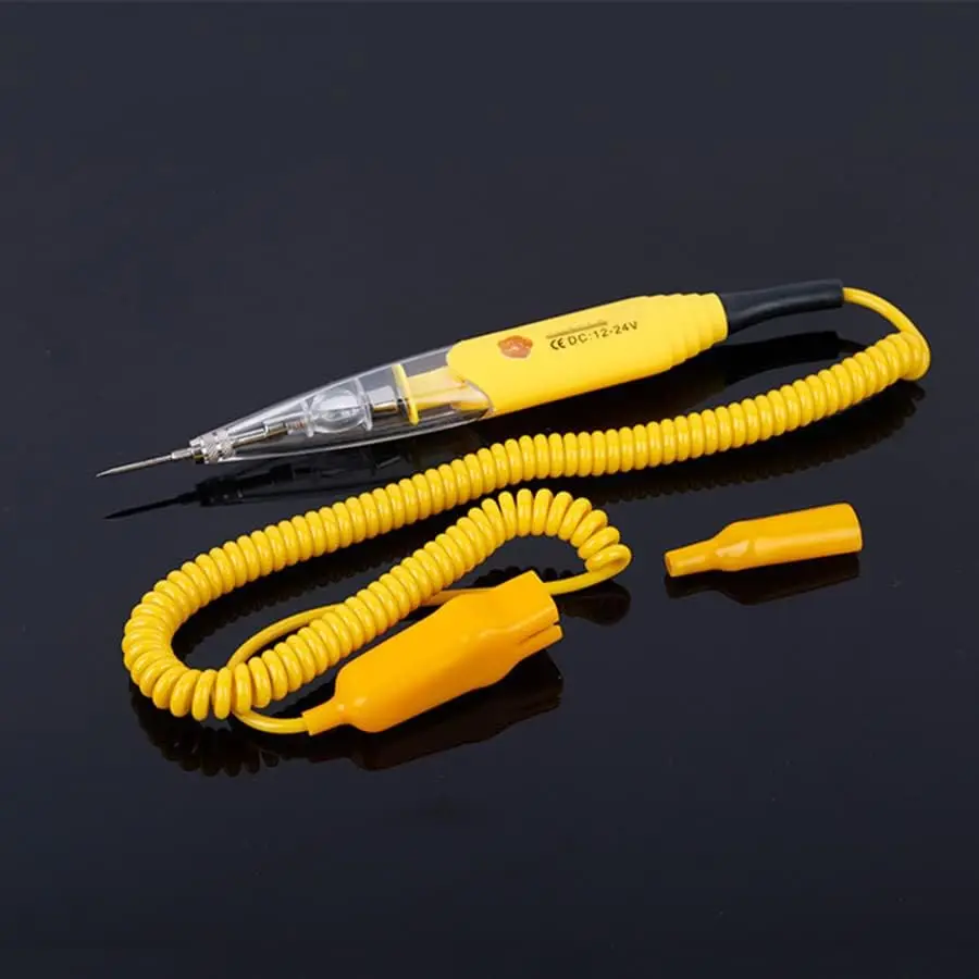 

Electricity Detector Voltage Test Pencil LED Light 12V 24V Vehicle Universal