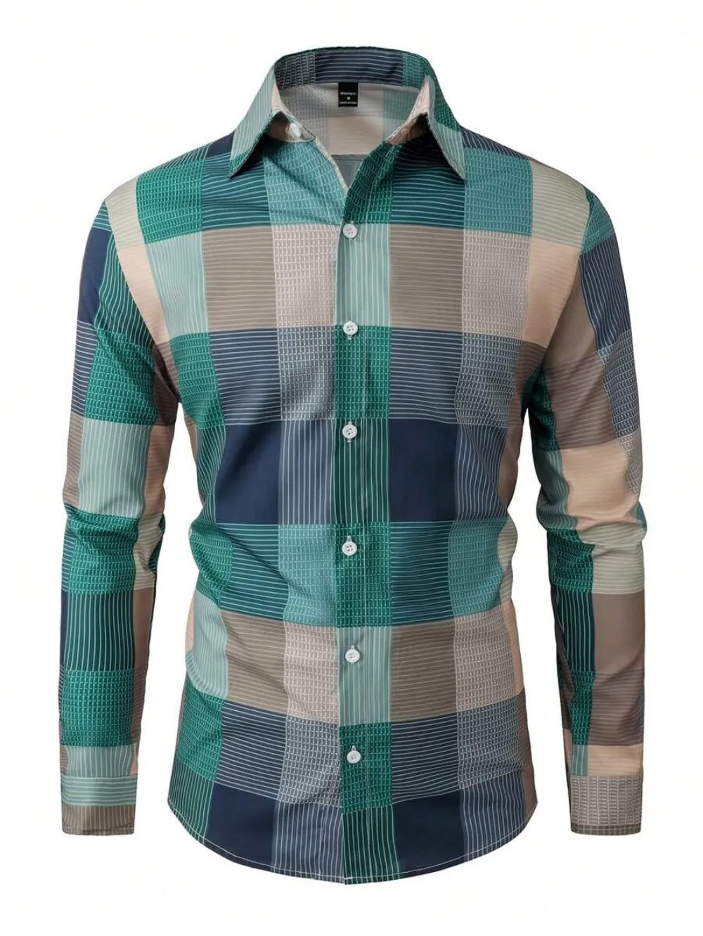 Men's checkered shirts are available in a variety of colors, including plus size and loose fit, for daily casual wear. The men's