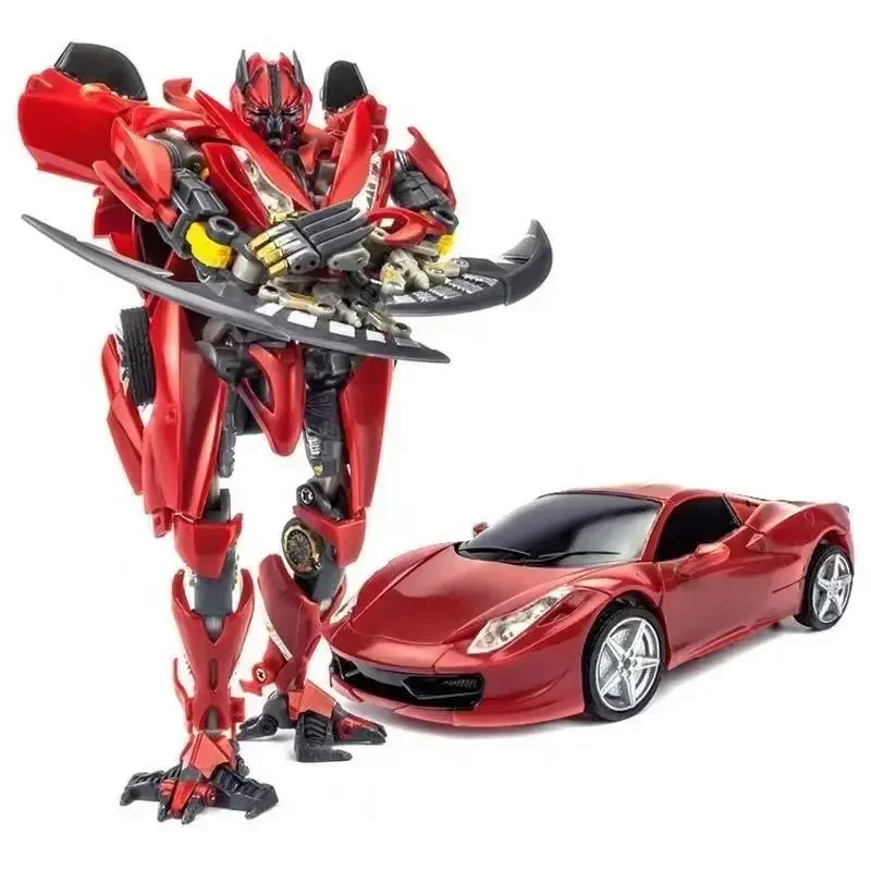 In Stock Transforming Toys BS01 Dino Automotive Alloy Office Robot Ferrari Action Figures Collection Gifts Anime Figure