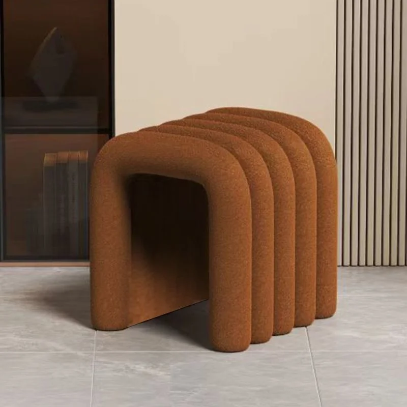 Creative Makeup Chair Bedroom Dressing Chair Nordic Makeup Stool Dining Chair Stool Home Decor Shoe-Changing Stool Pratical